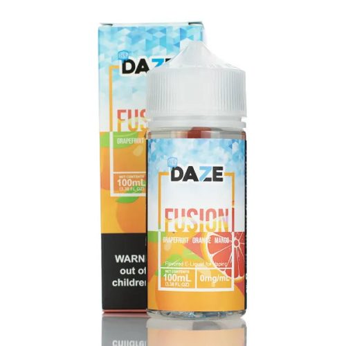 7 Daze Fusion ICED - No Nicotine Vape Juice - 100ml