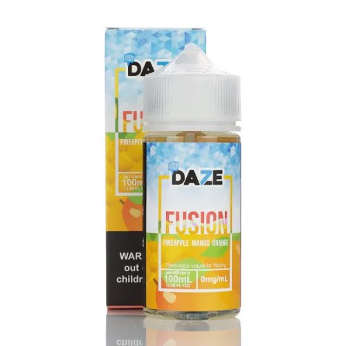 7 Daze Fusion ICED - No Nicotine Vape Juice - 100ml