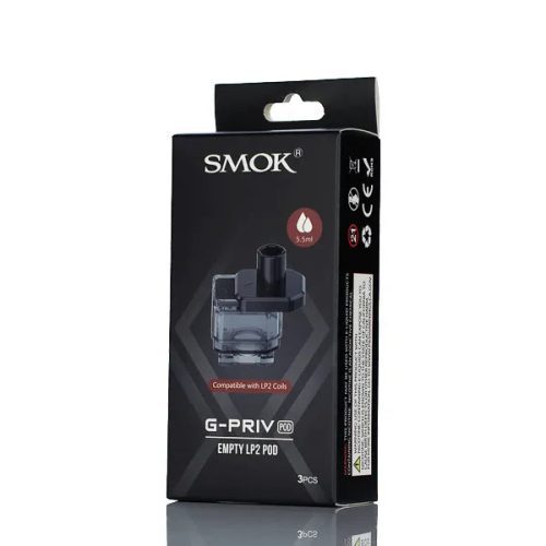 SMOK G-PRIV Pod Empty 5.5ml Replacement Pods - 3 Pack