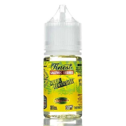 finest e liquid nicotine salt e liquid finest saltnic e liquid apple pearadise 30ml 6615344447547