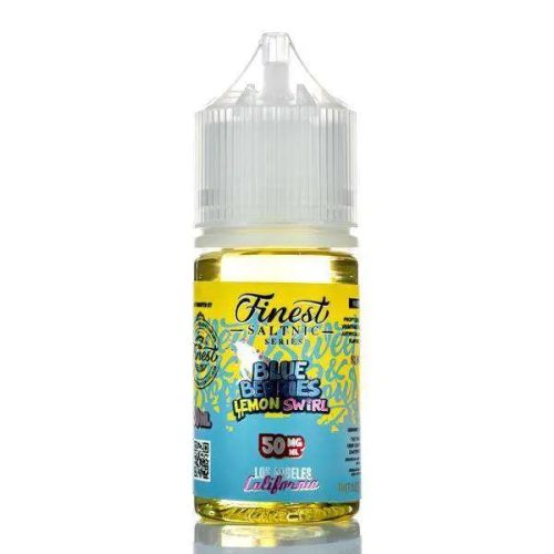 finest e liquid nicotine salt e liquid finest saltnic e liquid blueberry lemon swirl 30ml 6615206264891