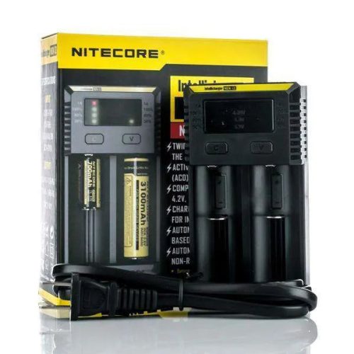 nitecore accessory nitecore new i2 intellicharger battery charger two bay 6615329833019