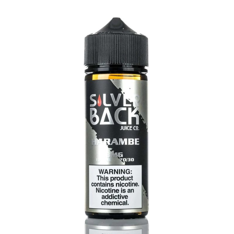 silverback juice co e liquid silverback juice co harambe 120ml 7099232452667