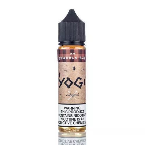 yogi e liquid e liquid yogi e liquid java granola bar 60ml 6615715283003