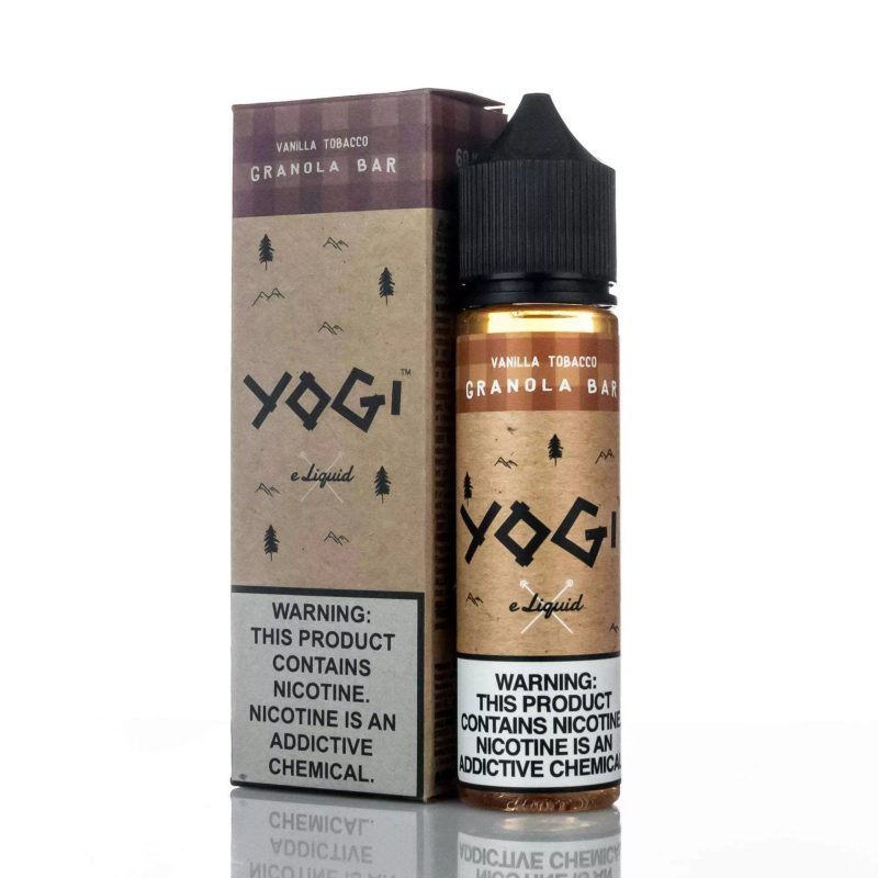 yogi e liquid e liquid yogi e liquid vanilla tobacco granola 60ml 6975182078011